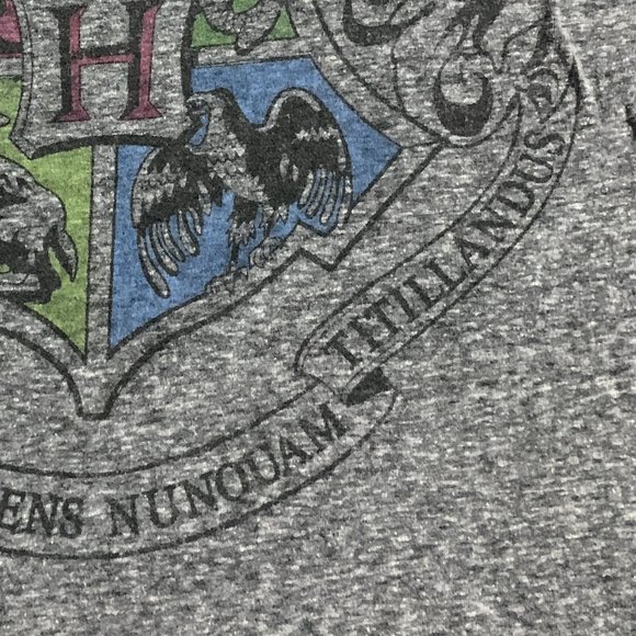 Gently Worn, but Lovingly Cared For, Harry Potter Crest Graphic T-Shirt - Picture 5 of 7